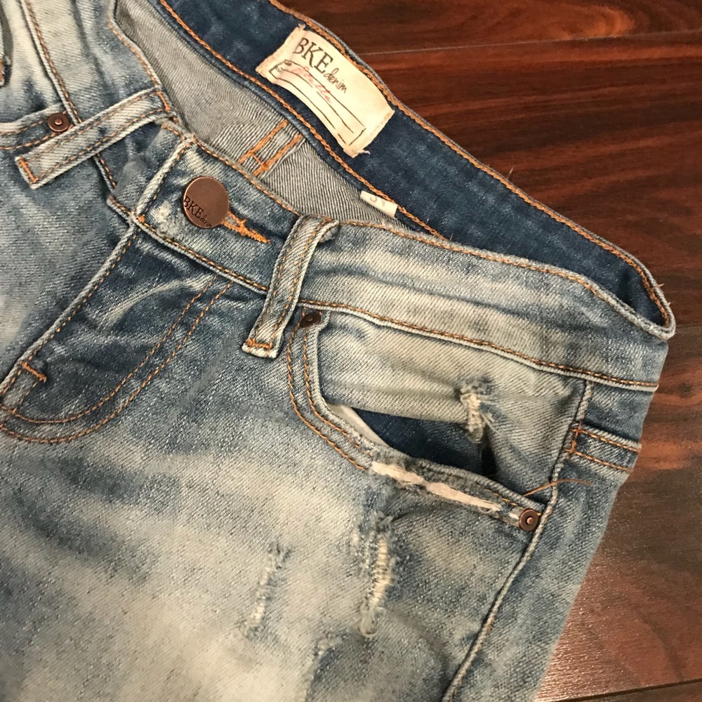 Jean capris BKE light blue